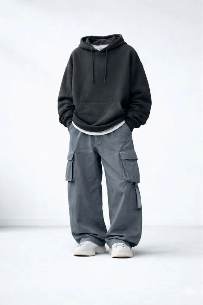 Buzo Hoodie Negro