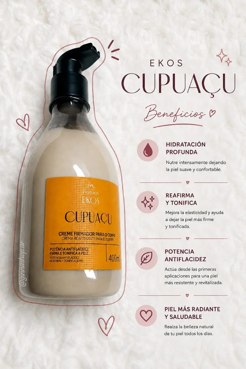 Crema corporal Ekos Cupuaçu 400ml - vista 2