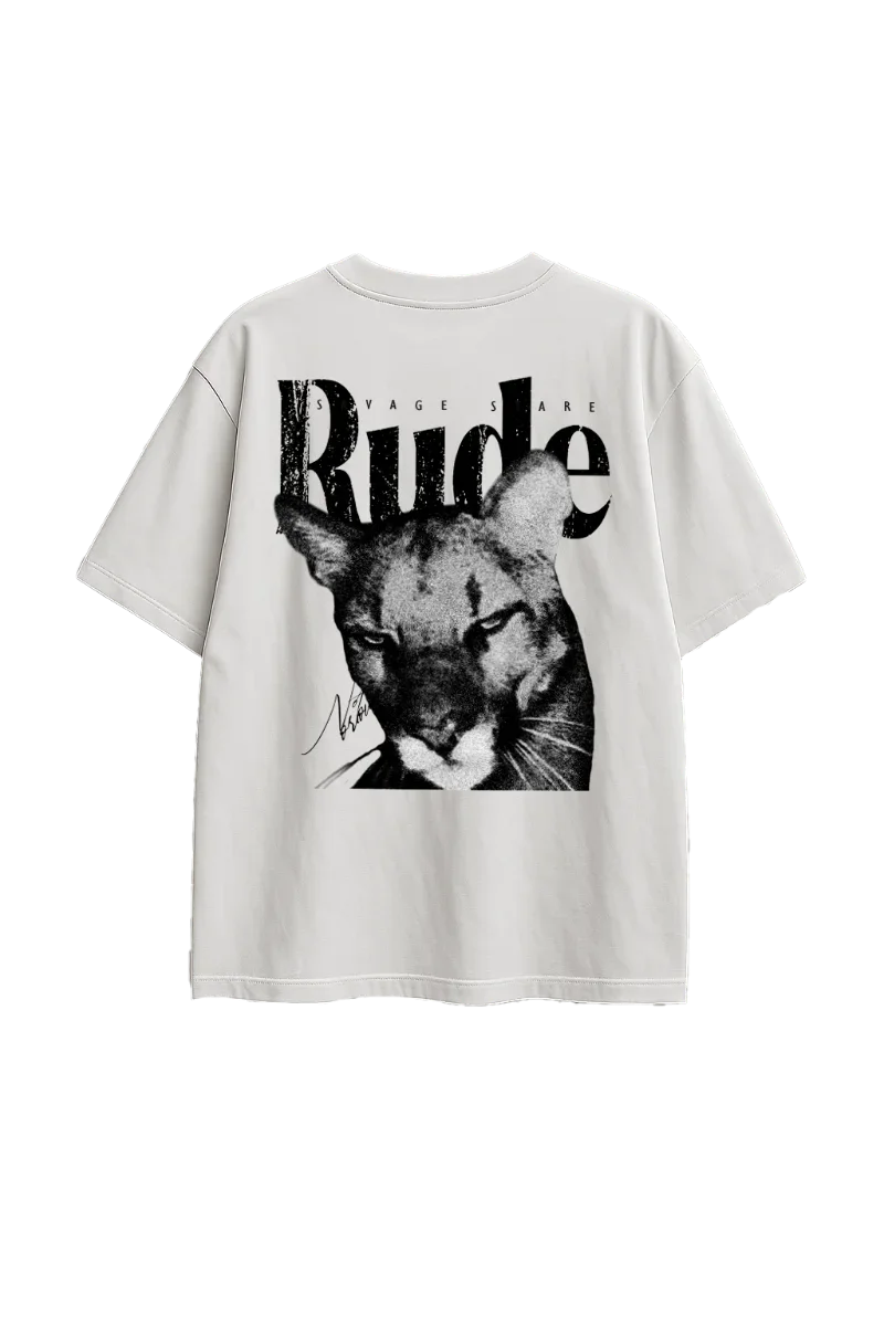 Remera over RUDE - vista 2