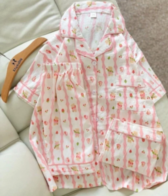 Pijama camisero 3 piezas  - vista 2