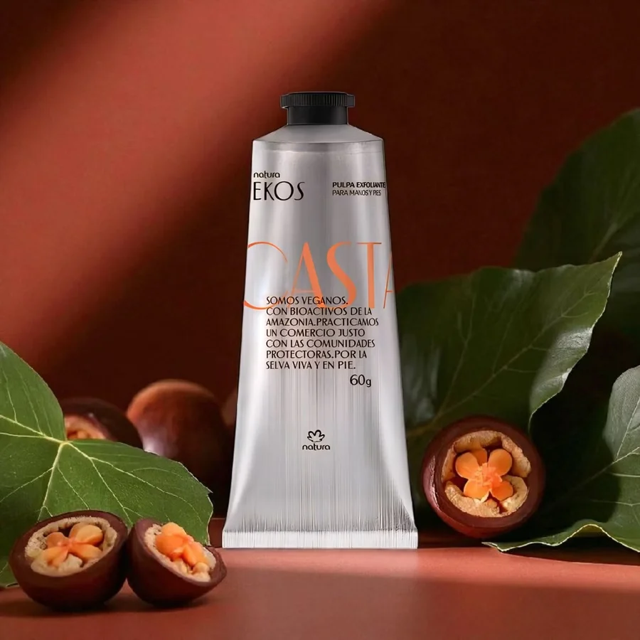 Crema Exfoliante Ekos Castaña 60 gr - vista 2