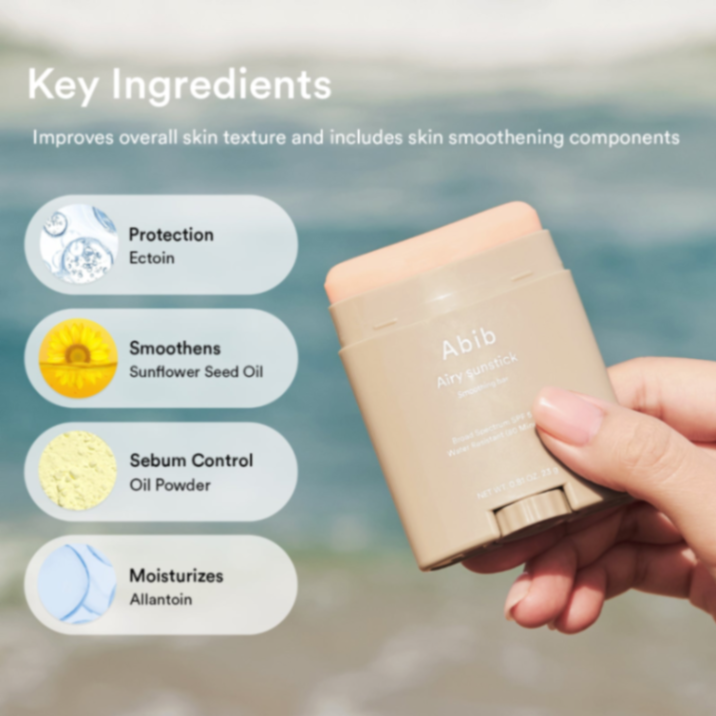 Abib Airy Sunstick Smoothing Bar 23ml