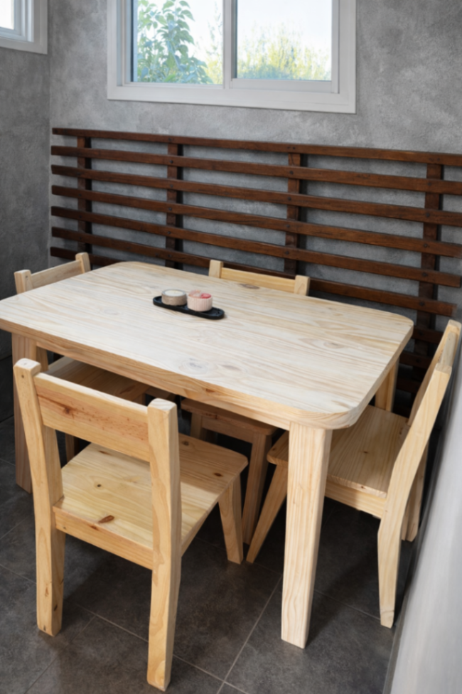 • COMBO MESA Y SILLAS DECO  - vista 2