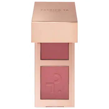 Rubor duo mini - Patrick ta | Color: She Goes To The Gym - cool mauve rose