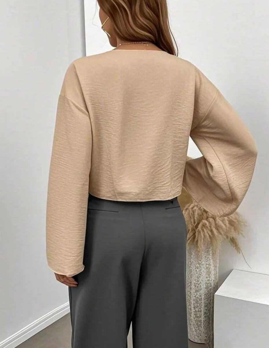 Blusa manga larga  - vista 2